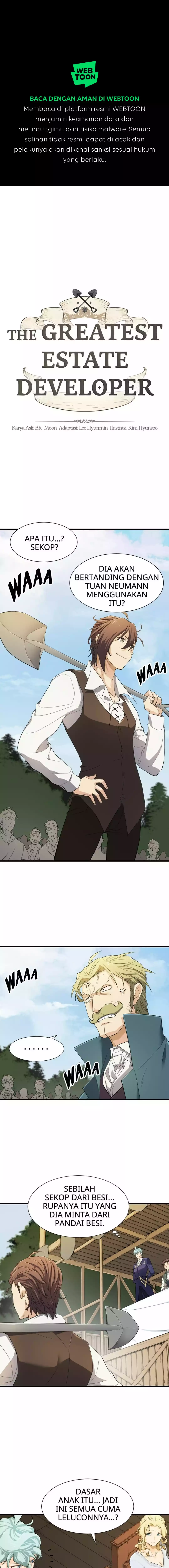 Read The Greatest Estate Developer (ID) Manga Online
