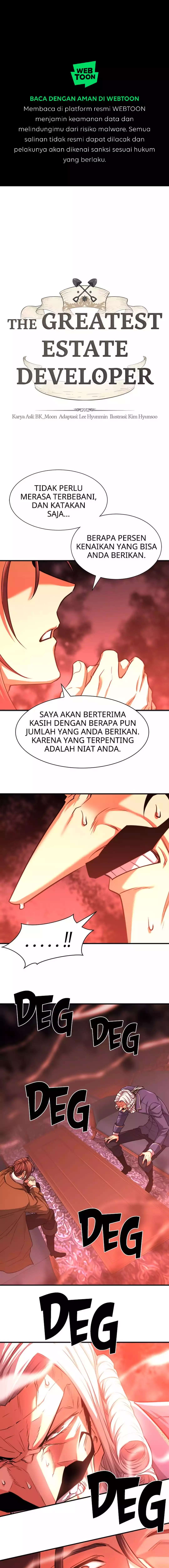 Read The Greatest Estate Developer (ID) Manga Online