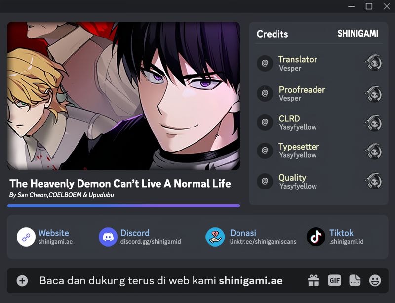 Read The Heavenly Demon Can’t Live A Normal Life (ID) Manga Online