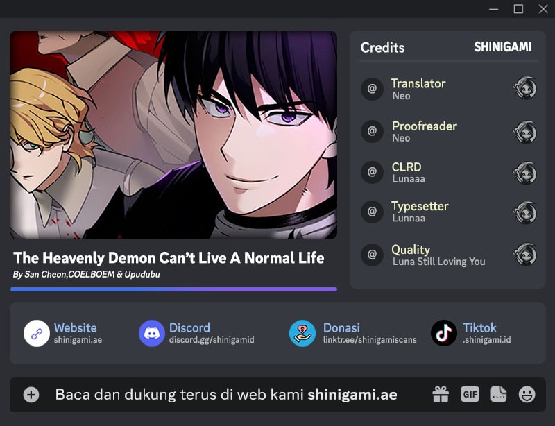 Read The Heavenly Demon Can’t Live A Normal Life (ID) Manga Online