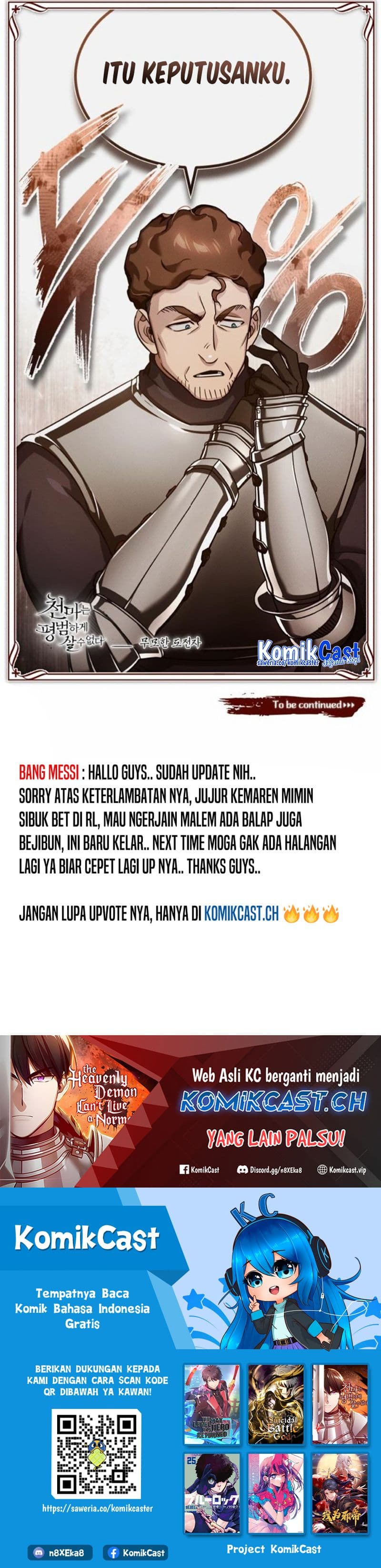 Read The Heavenly Demon Can’t Live A Normal Life (ID) Manga Online