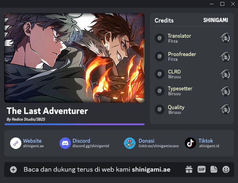 Read The Last Adventurer (ID) Manga Online