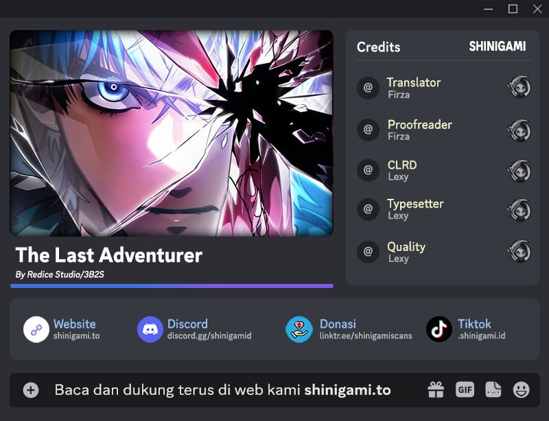 Read The Last Adventurer (ID) Manga Online