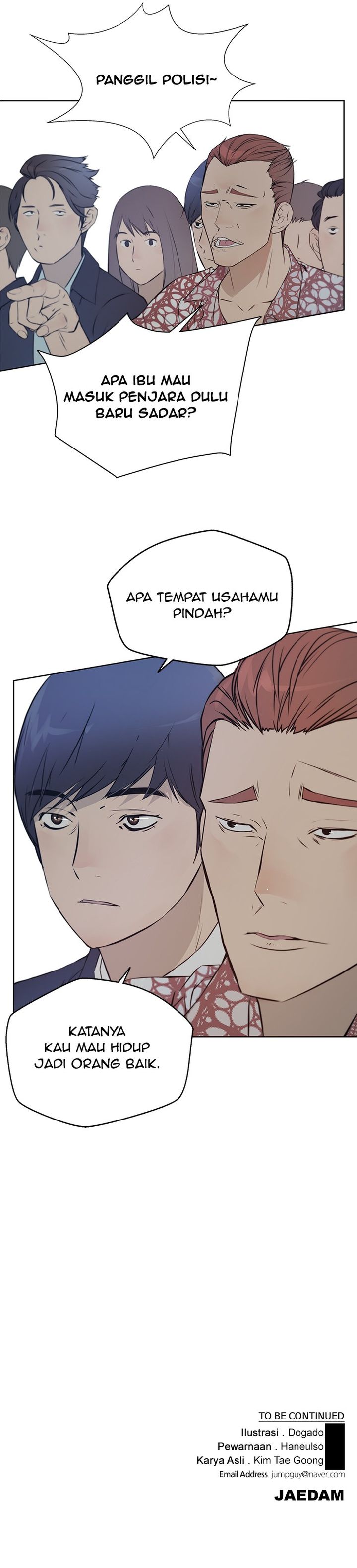 Read The Man Bahasa Indonesia (ID) Manga Online