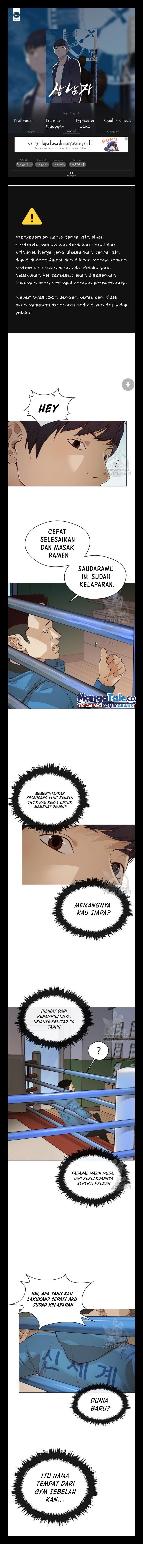 Read The Man Bahasa Indonesia (ID) Manga Online