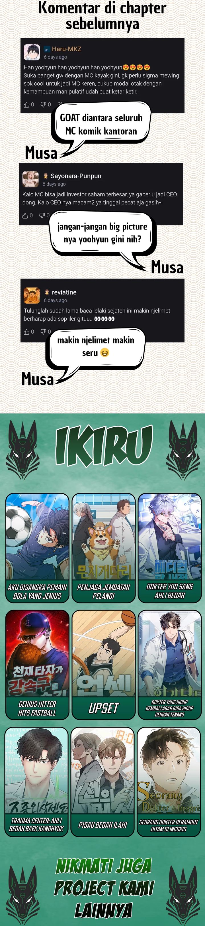 Read The Man Bahasa Indonesia (ID) Manga Online