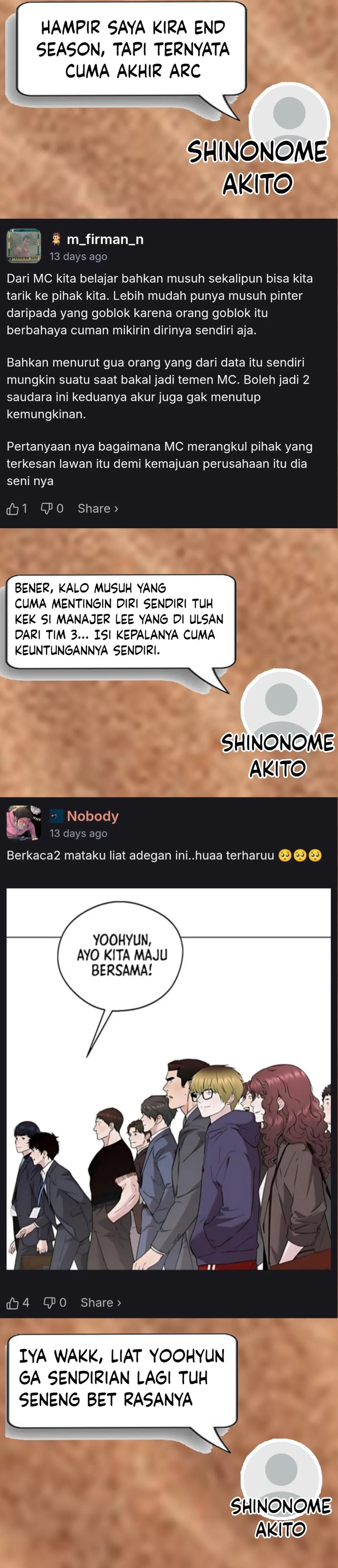 Read The Man Bahasa Indonesia (ID) Manga Online