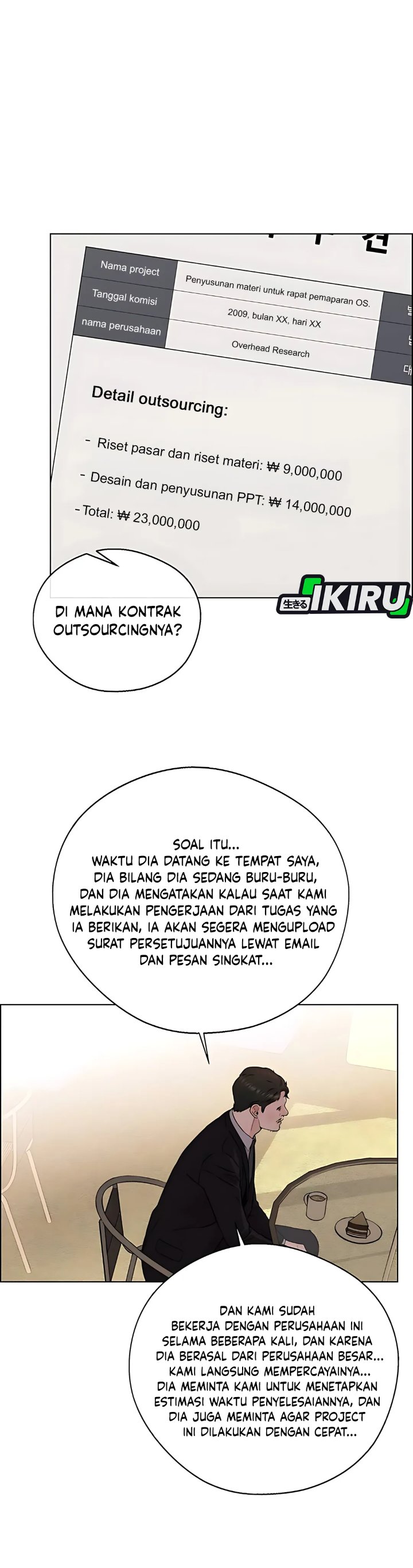 Read The Man Bahasa Indonesia (ID) Manga Online