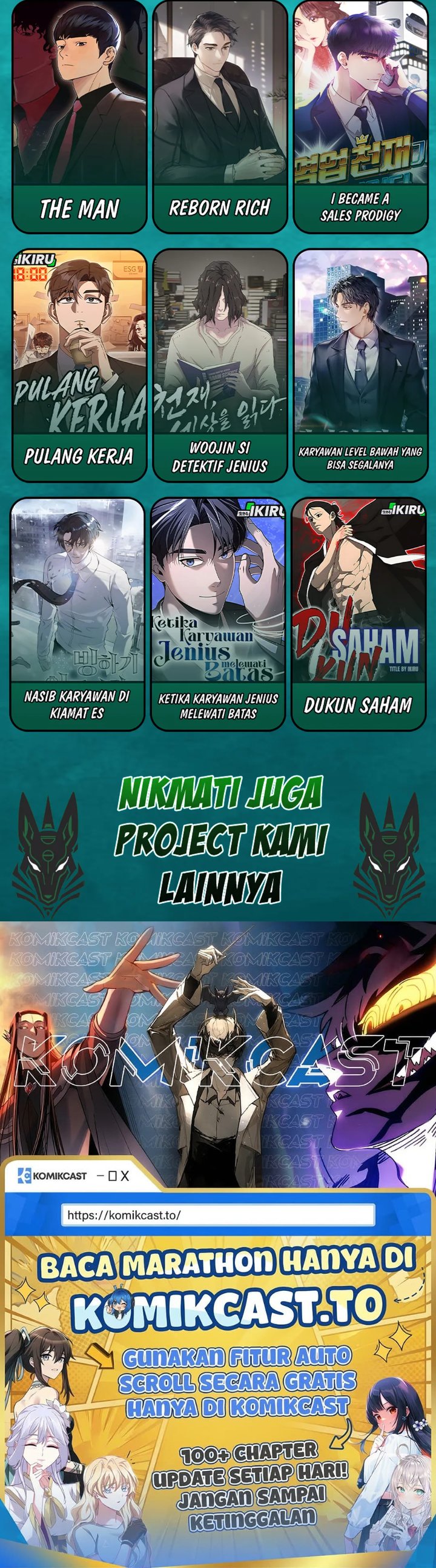 Read The Man Bahasa Indonesia (ID) Manga Online