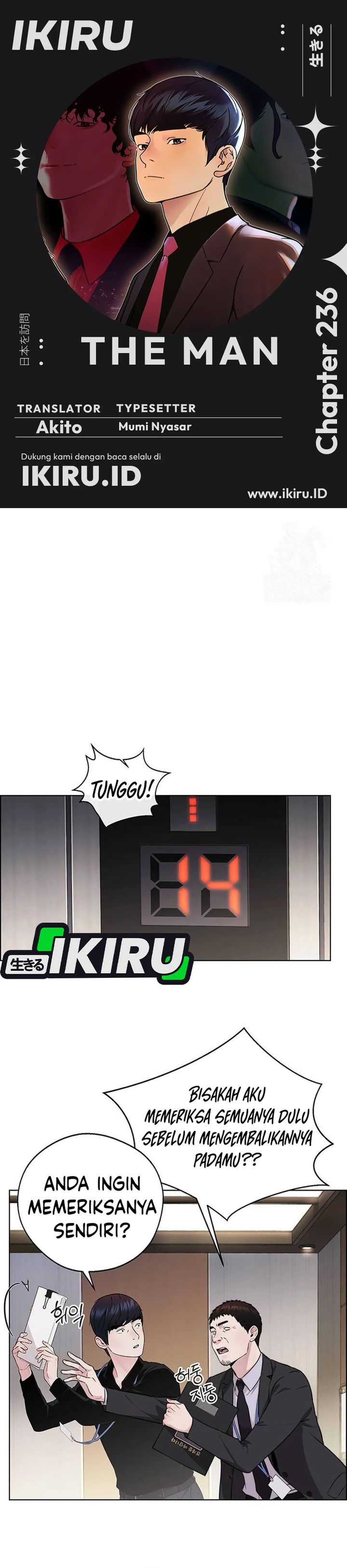 Read The Man Bahasa Indonesia (ID) Manga Online