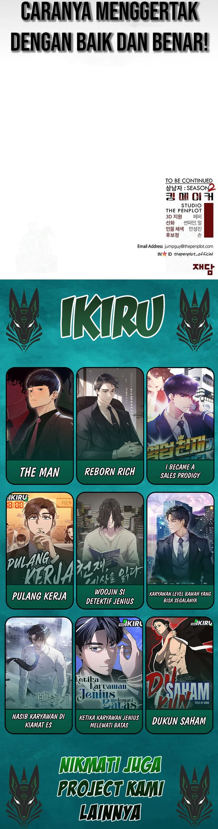 Read The Man Bahasa Indonesia (ID) Manga Online