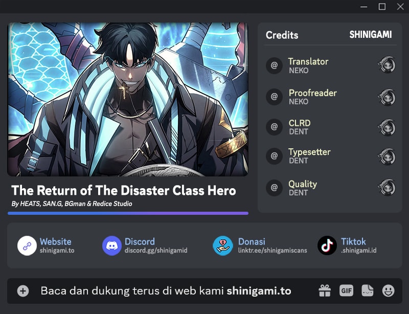 Read The Return of The Disaster Class Hero (ID) Manga Online
