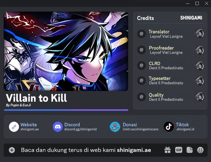 Read Villain to Kill (ID) Manga Online