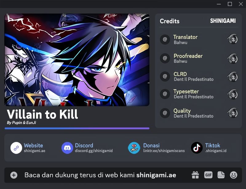 Read Villain to Kill (ID) Manga Online