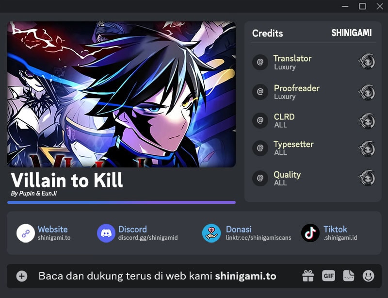 Read Villain to Kill (ID) Manga Online