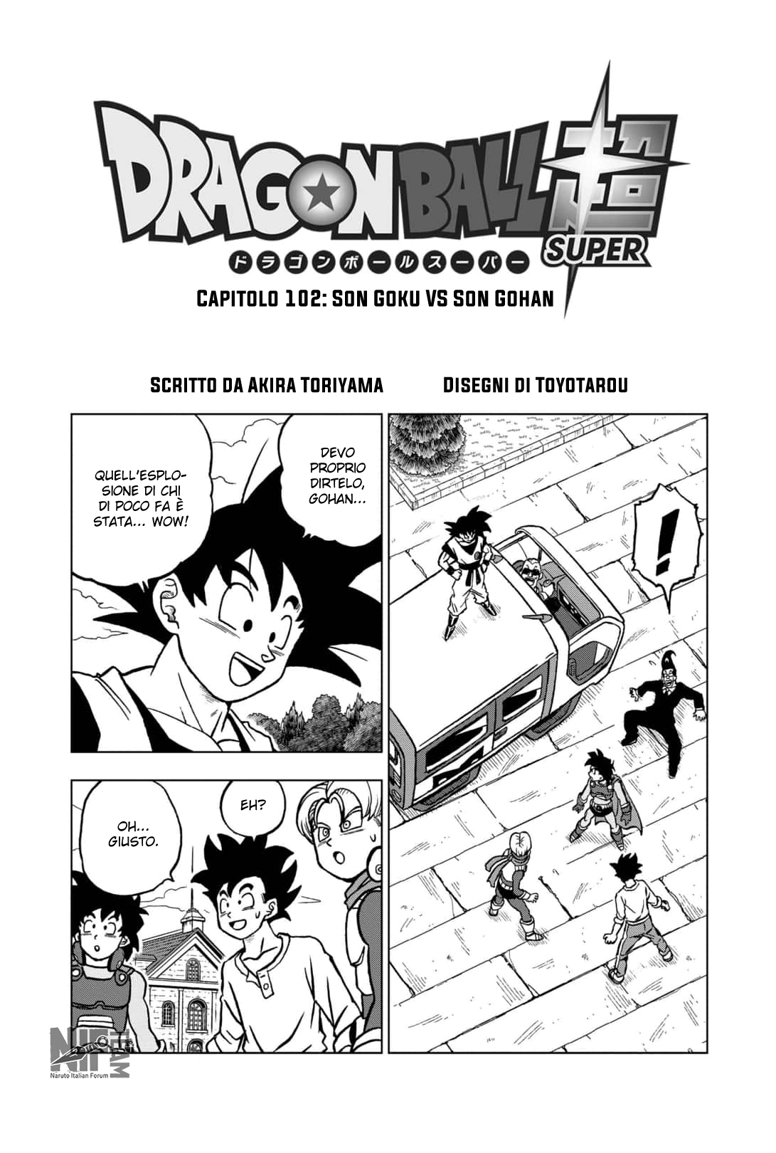 Read Dragon Ball Super (IT) Manga Online
