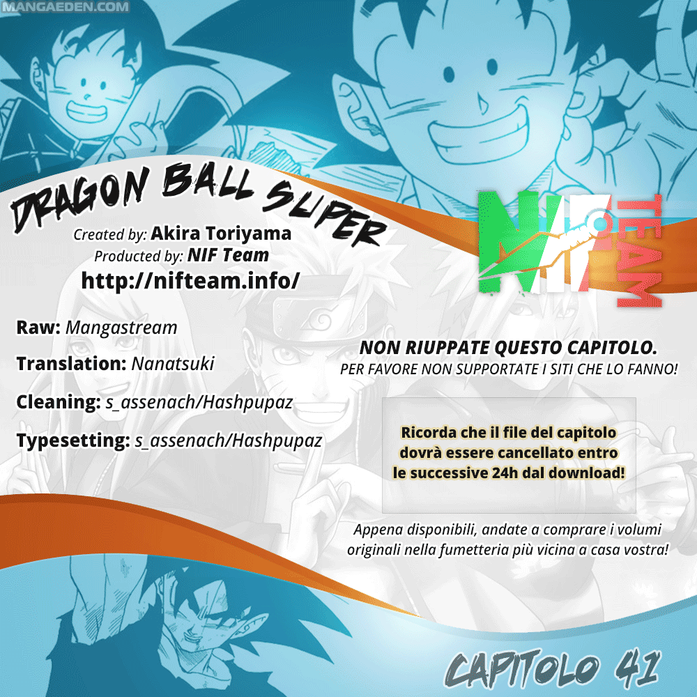 Read Dragon Ball Super (IT) Manga Online