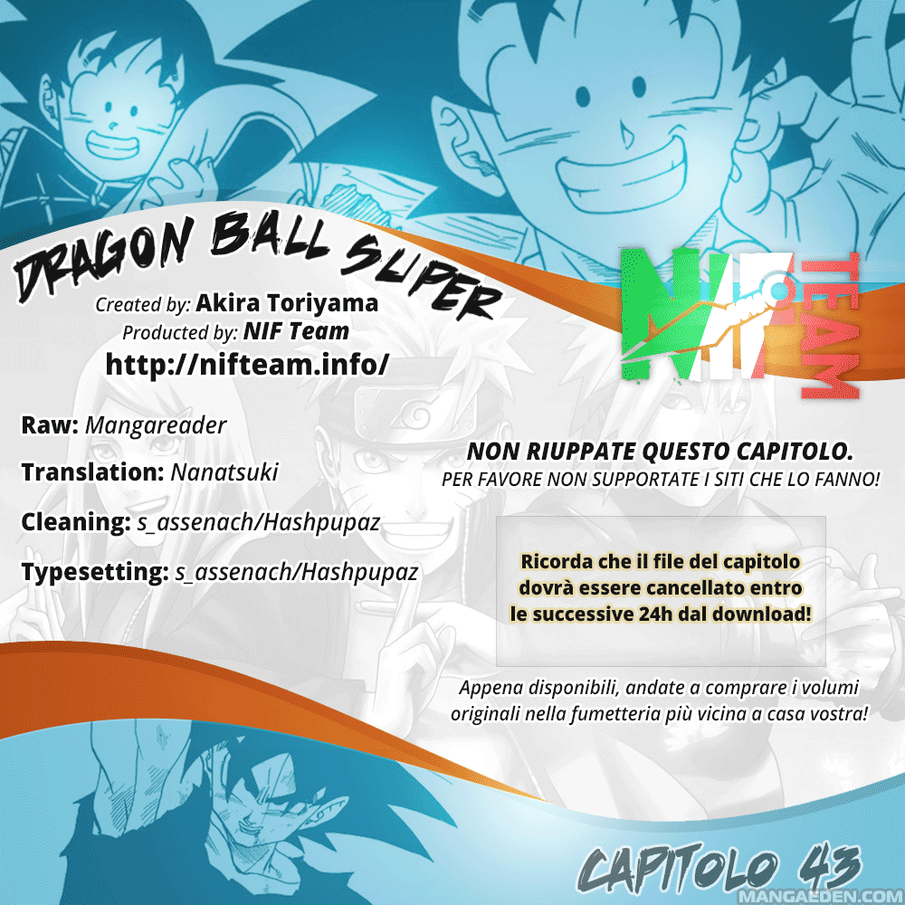 Read Dragon Ball Super (IT) Manga Online