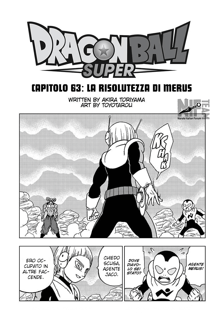 Read Dragon Ball Super (IT) Manga Online