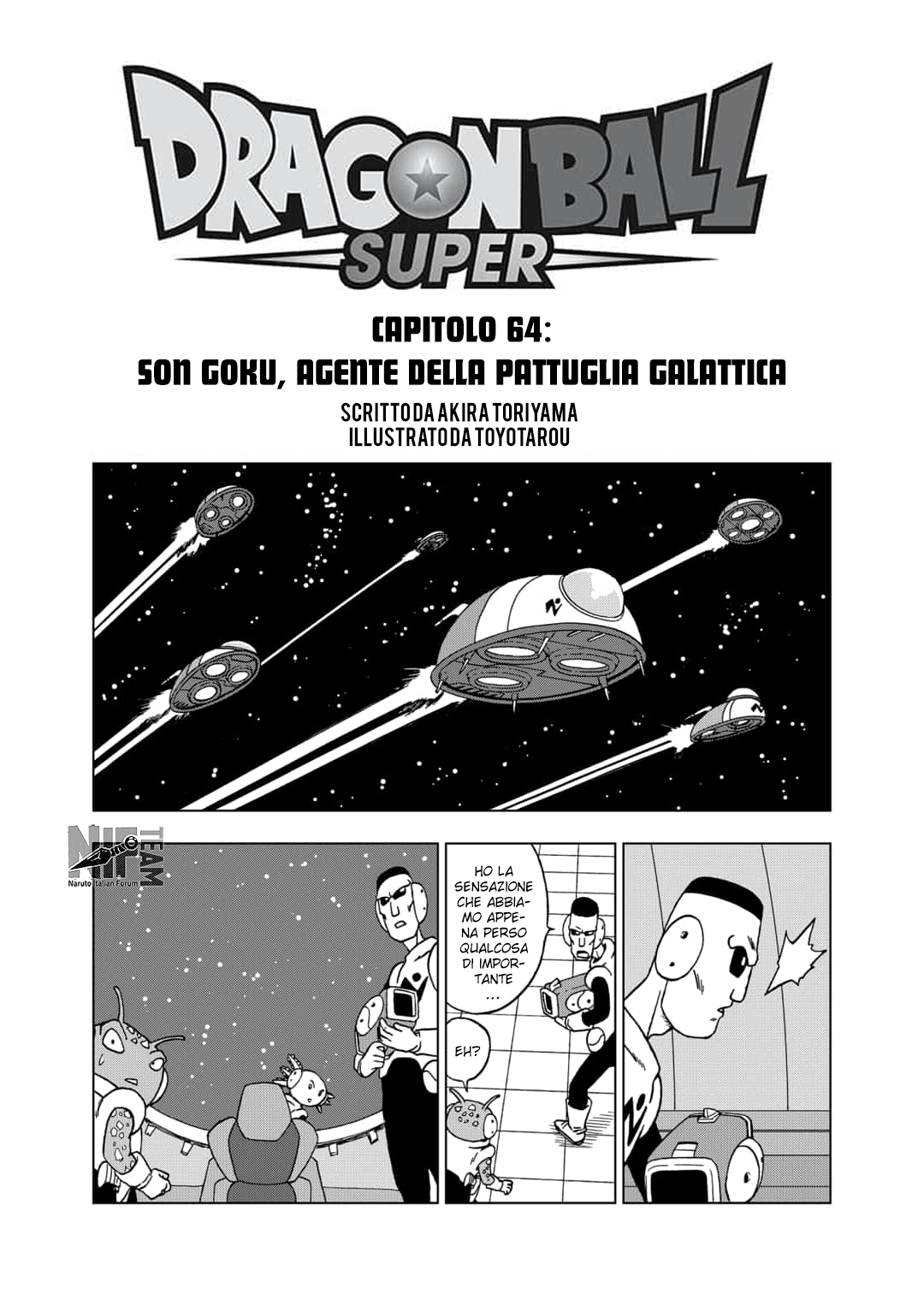 Read Dragon Ball Super (IT) Manga Online