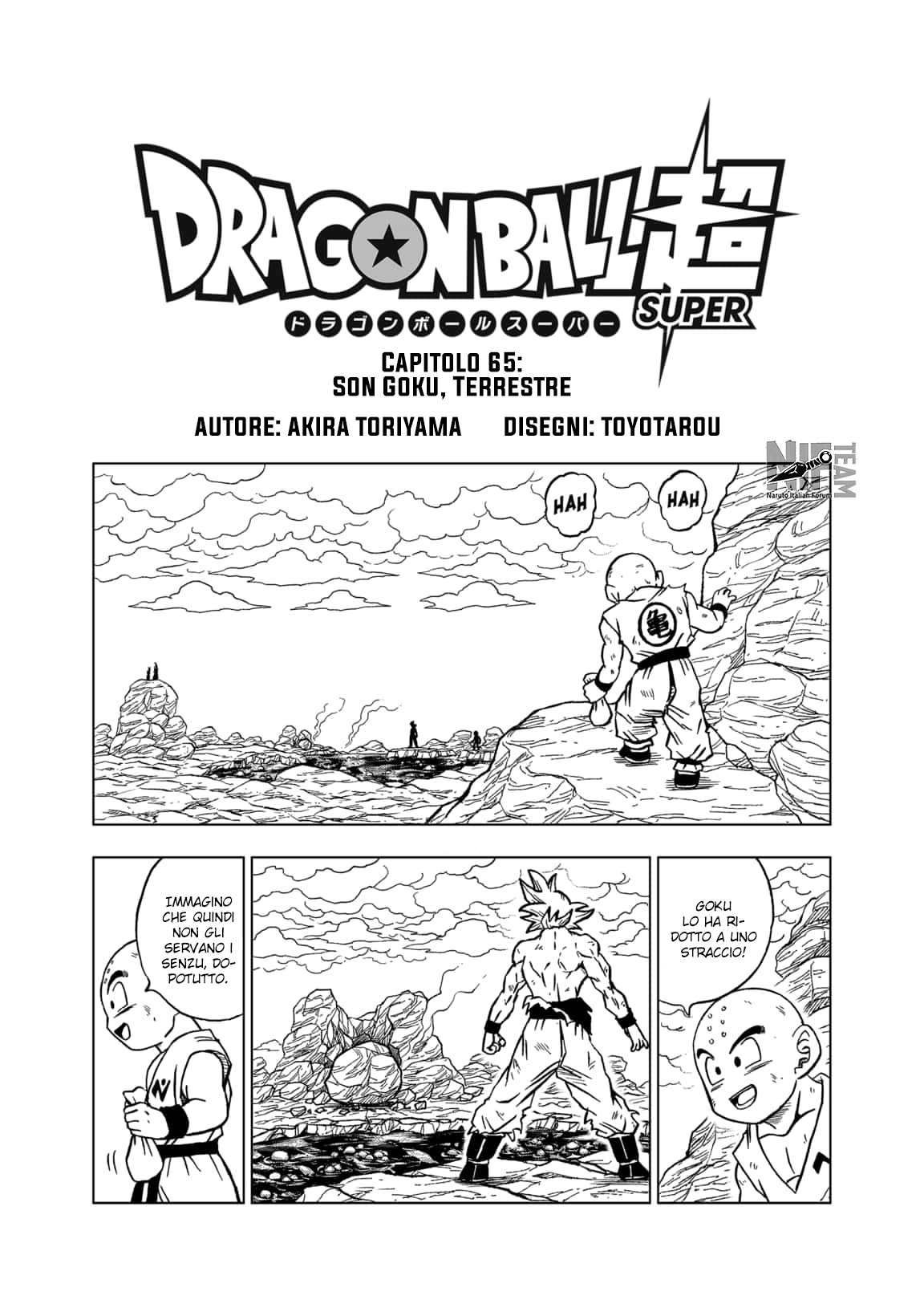 Read Dragon Ball Super (IT) Manga Online