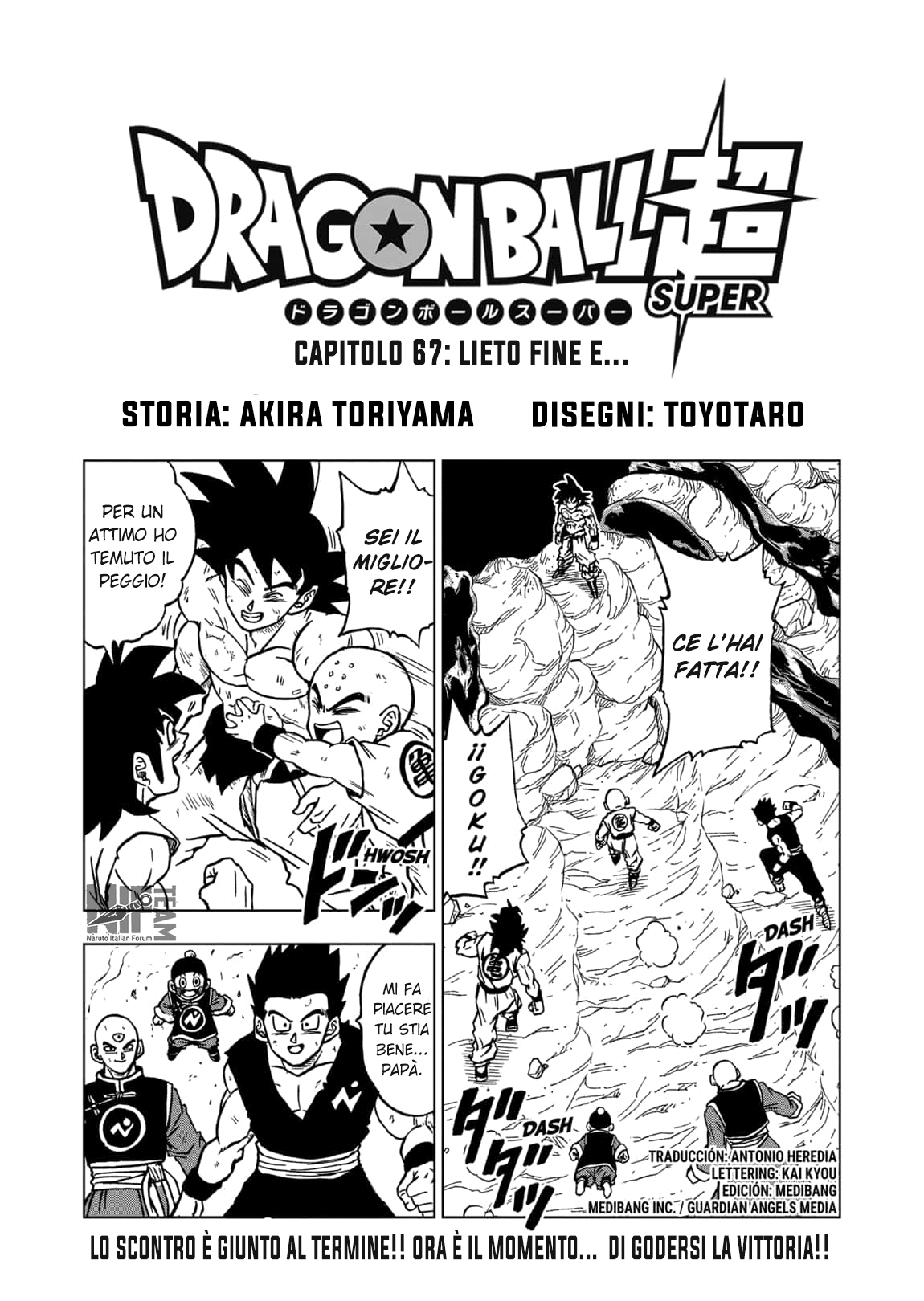 Read Dragon Ball Super (IT) Manga Online