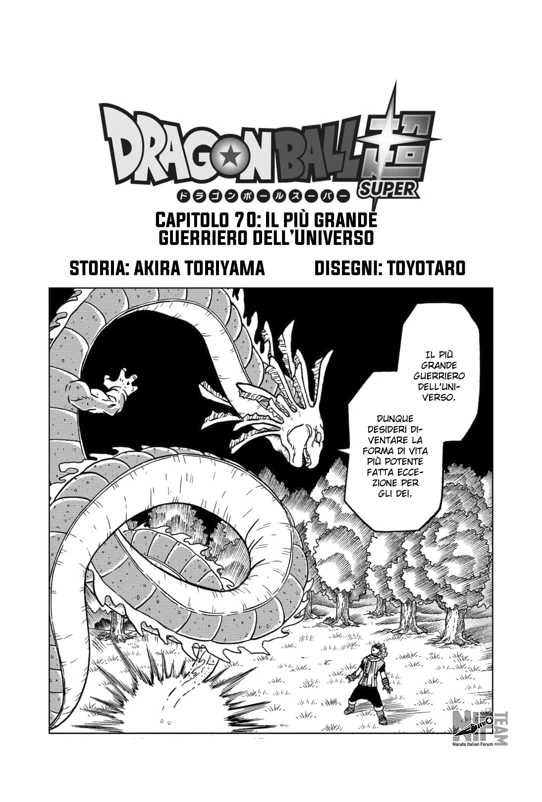 Read Dragon Ball Super (IT) Manga Online