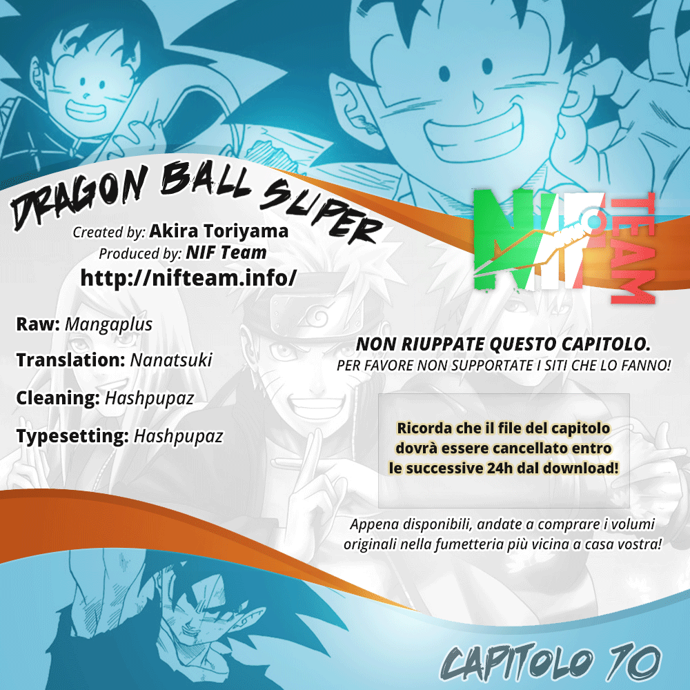 Read Dragon Ball Super (IT) Manga Online