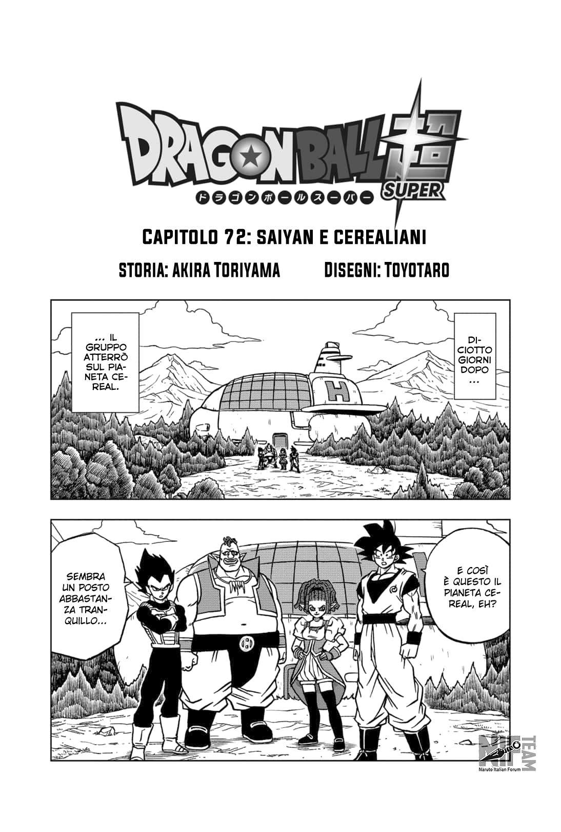 Read Dragon Ball Super (IT) Manga Online