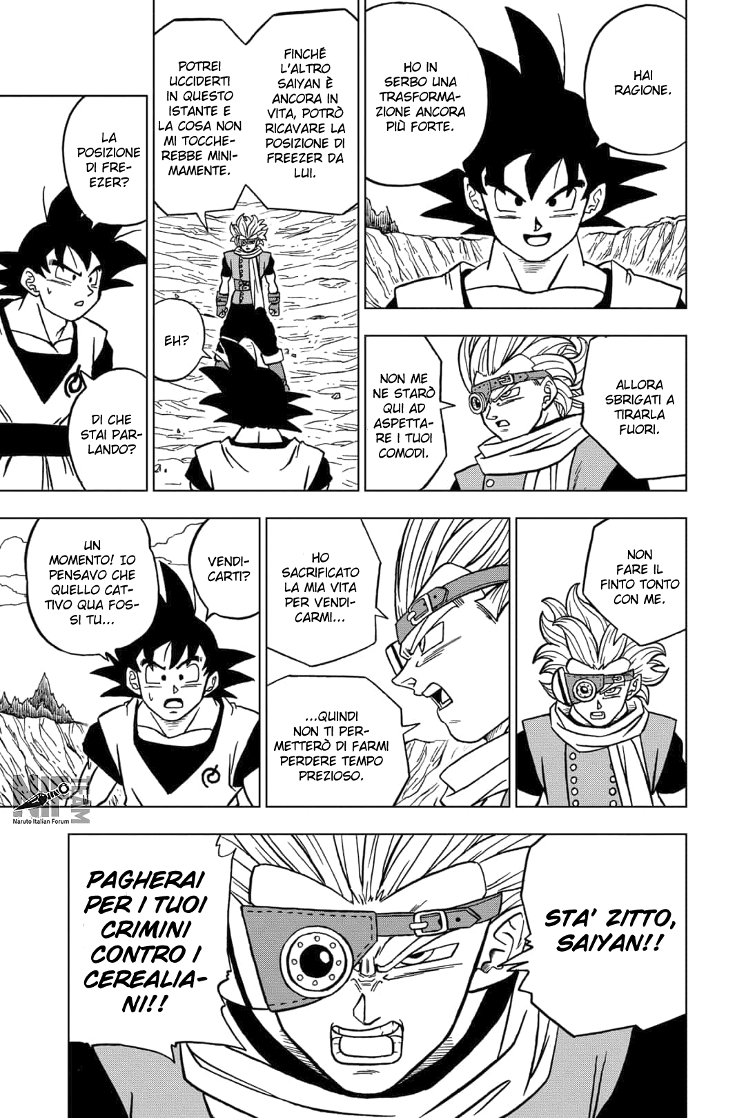 Read Dragon Ball Super (IT) Manga Online