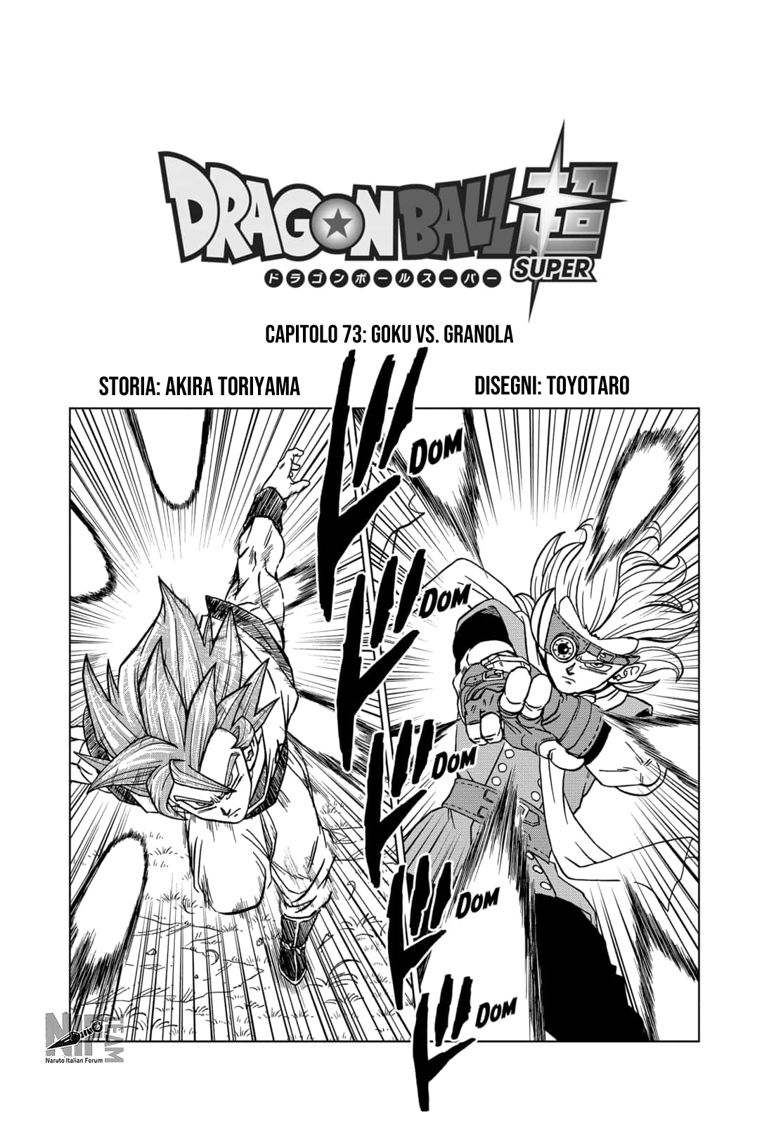 Read Dragon Ball Super (IT) Manga Online