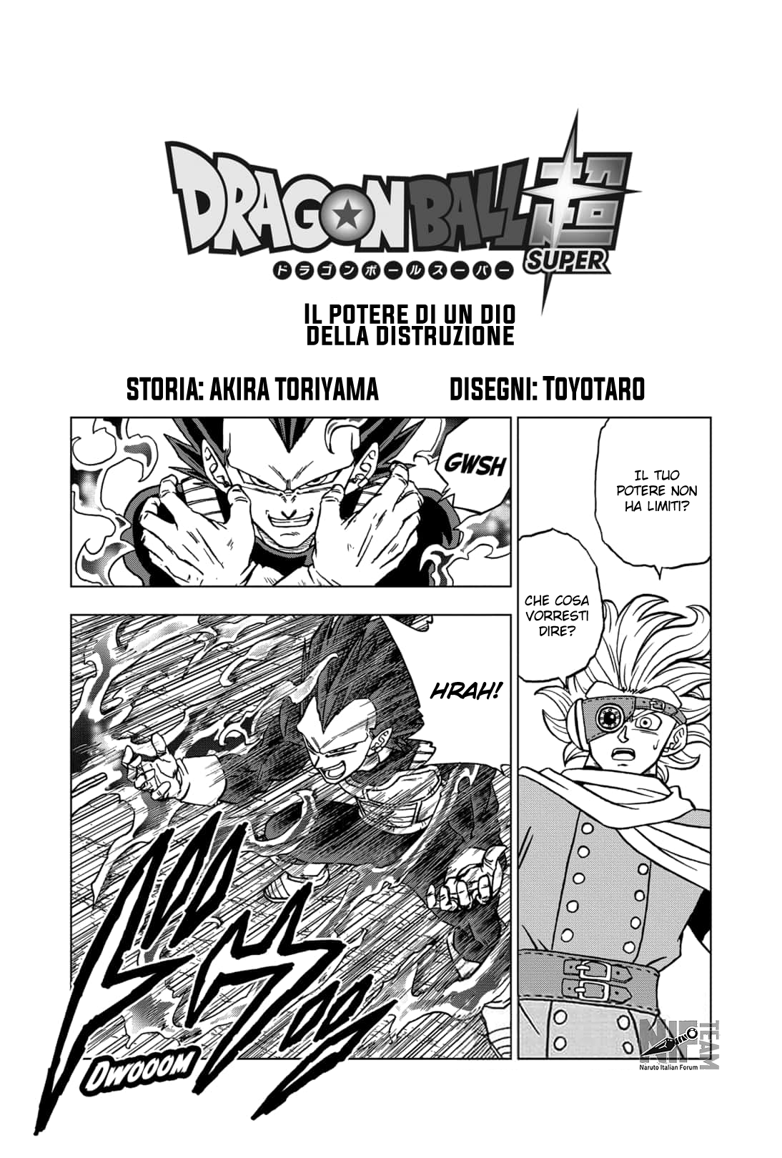 Read Dragon Ball Super (IT) Manga Online