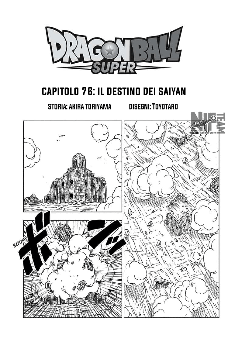 Read Dragon Ball Super (IT) Manga Online