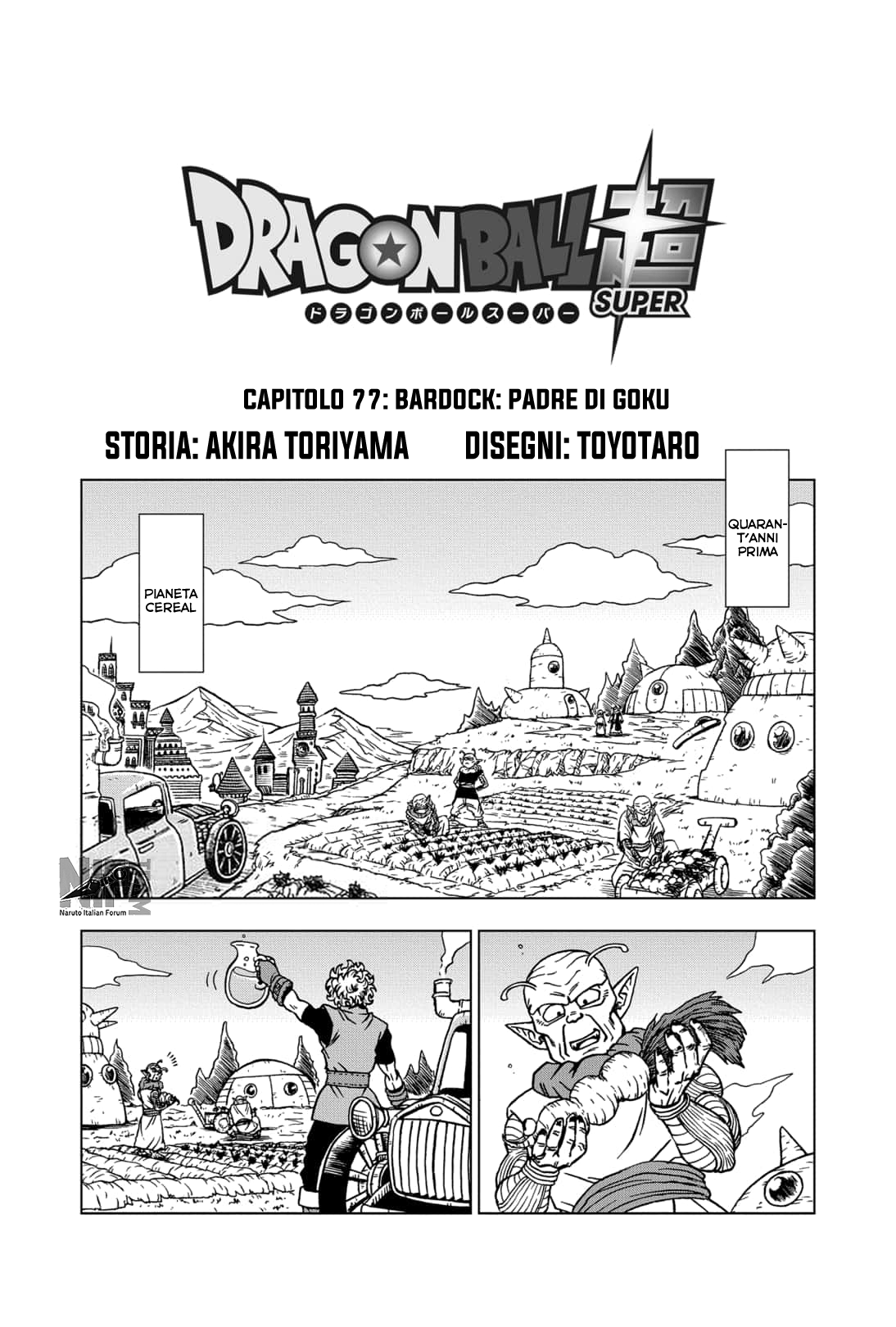 Read Dragon Ball Super (IT) Manga Online