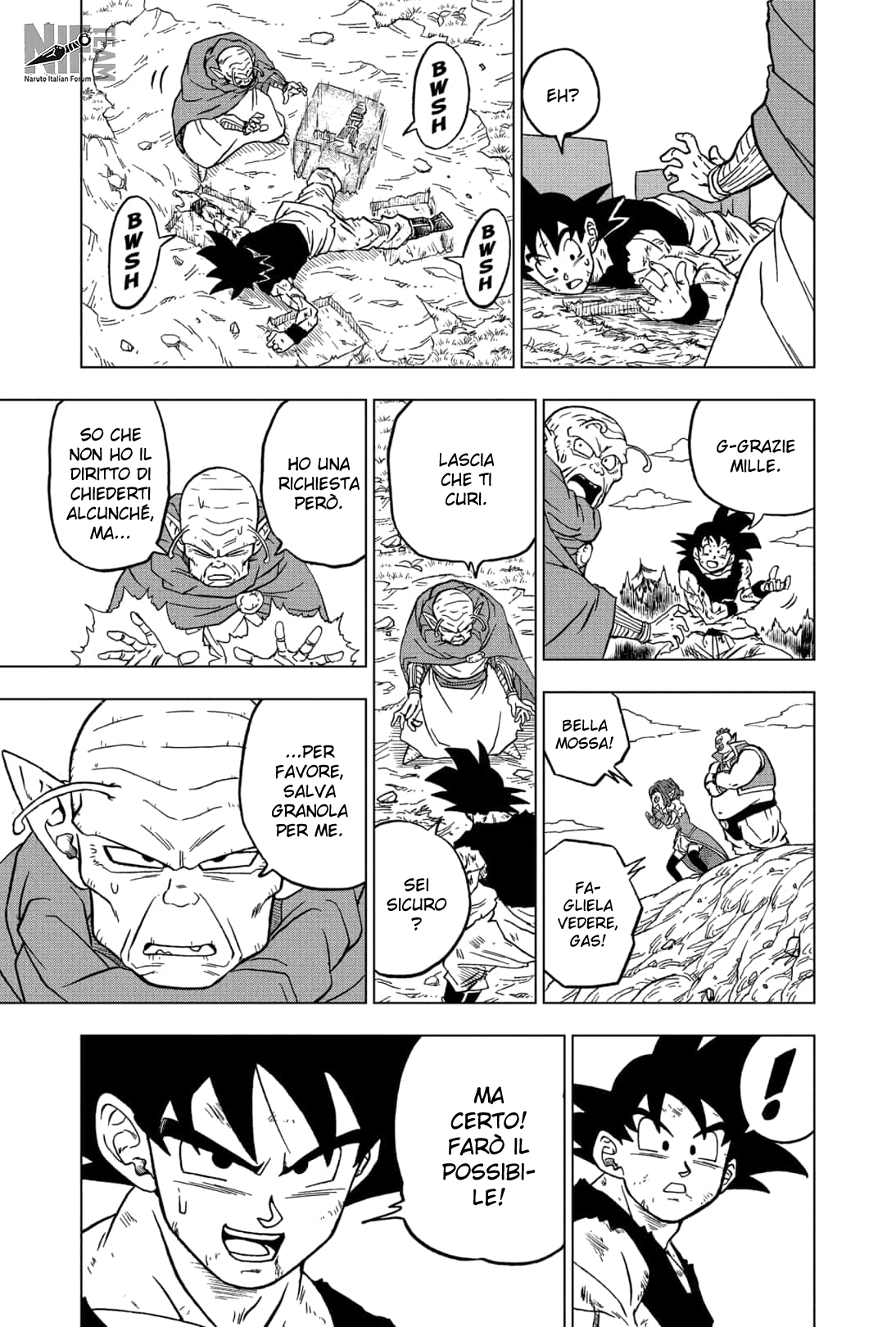 Read Dragon Ball Super (IT) Manga Online