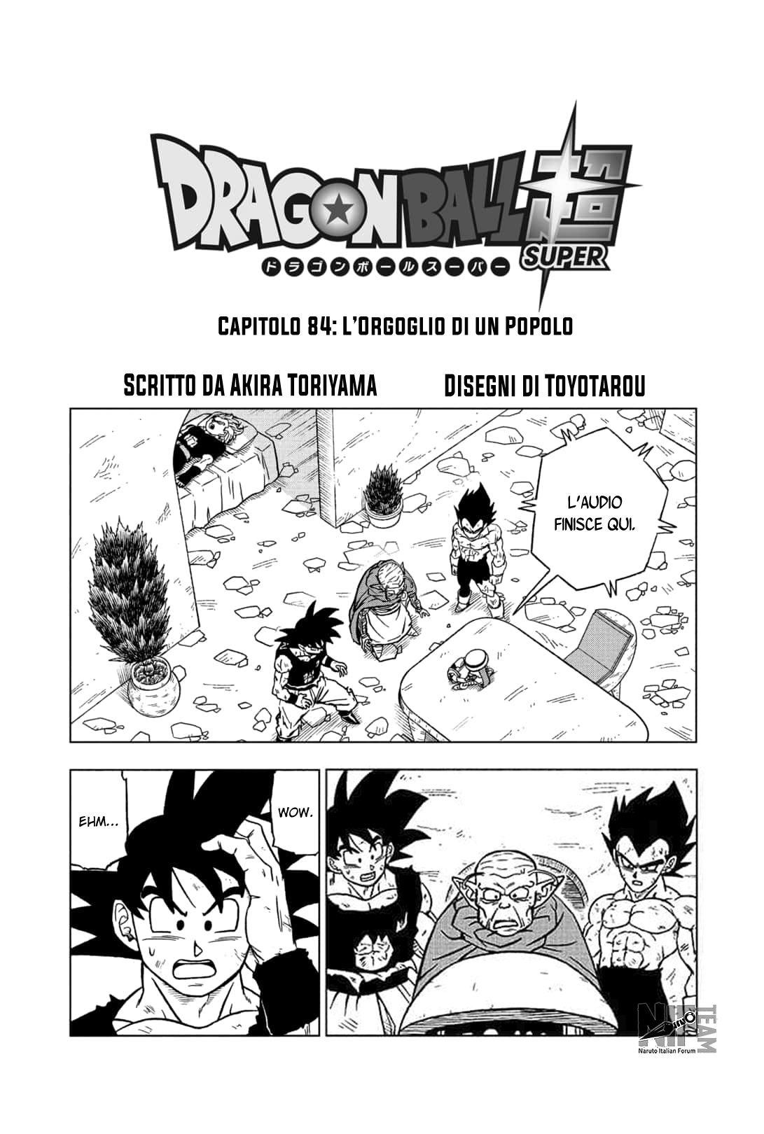 Read Dragon Ball Super (IT) Manga Online