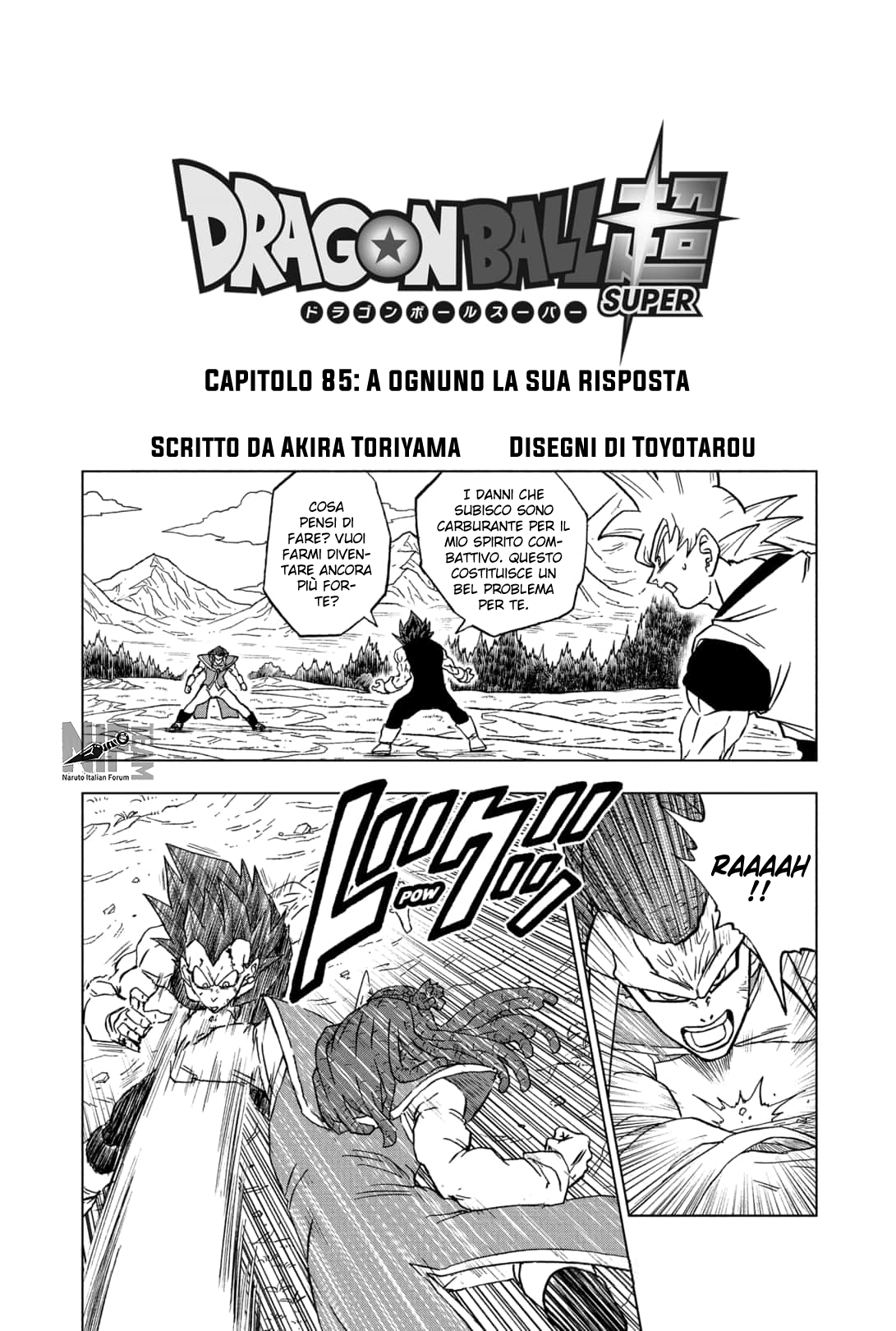 Read Dragon Ball Super (IT) Manga Online