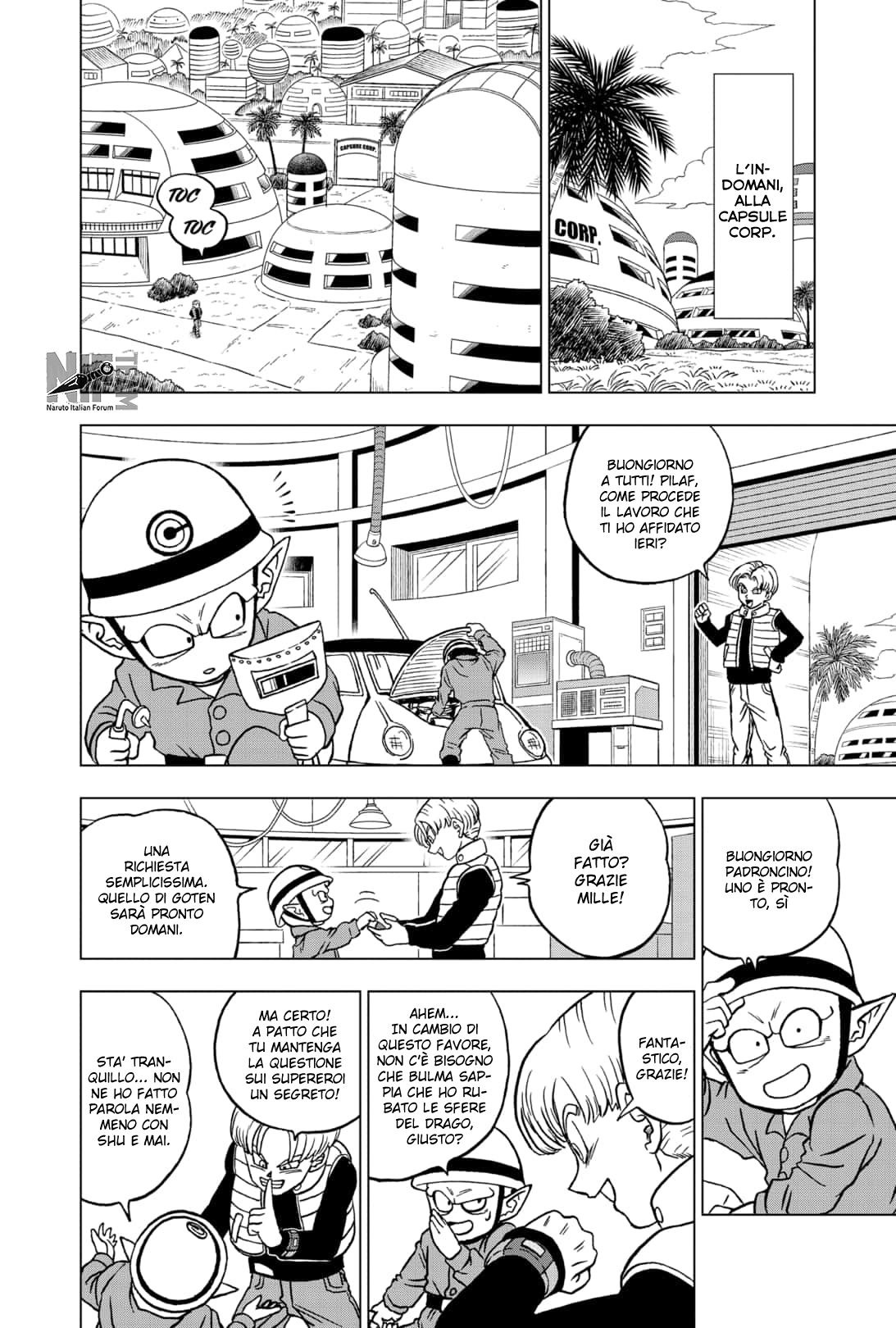 Read Dragon Ball Super (IT) Manga Online