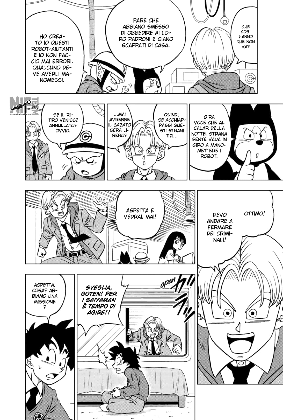 Read Dragon Ball Super (IT) Manga Online