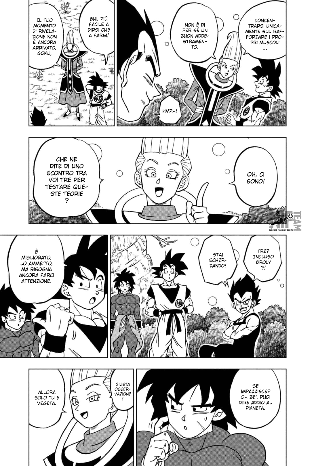 Read Dragon Ball Super (IT) Manga Online