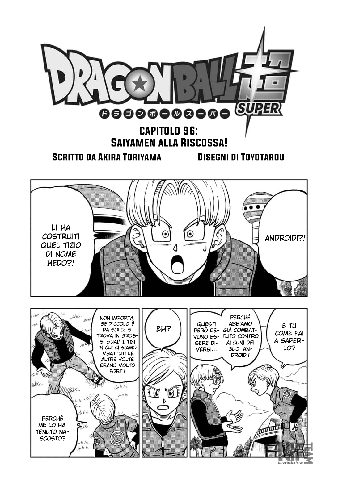 Read Dragon Ball Super (IT) Manga Online