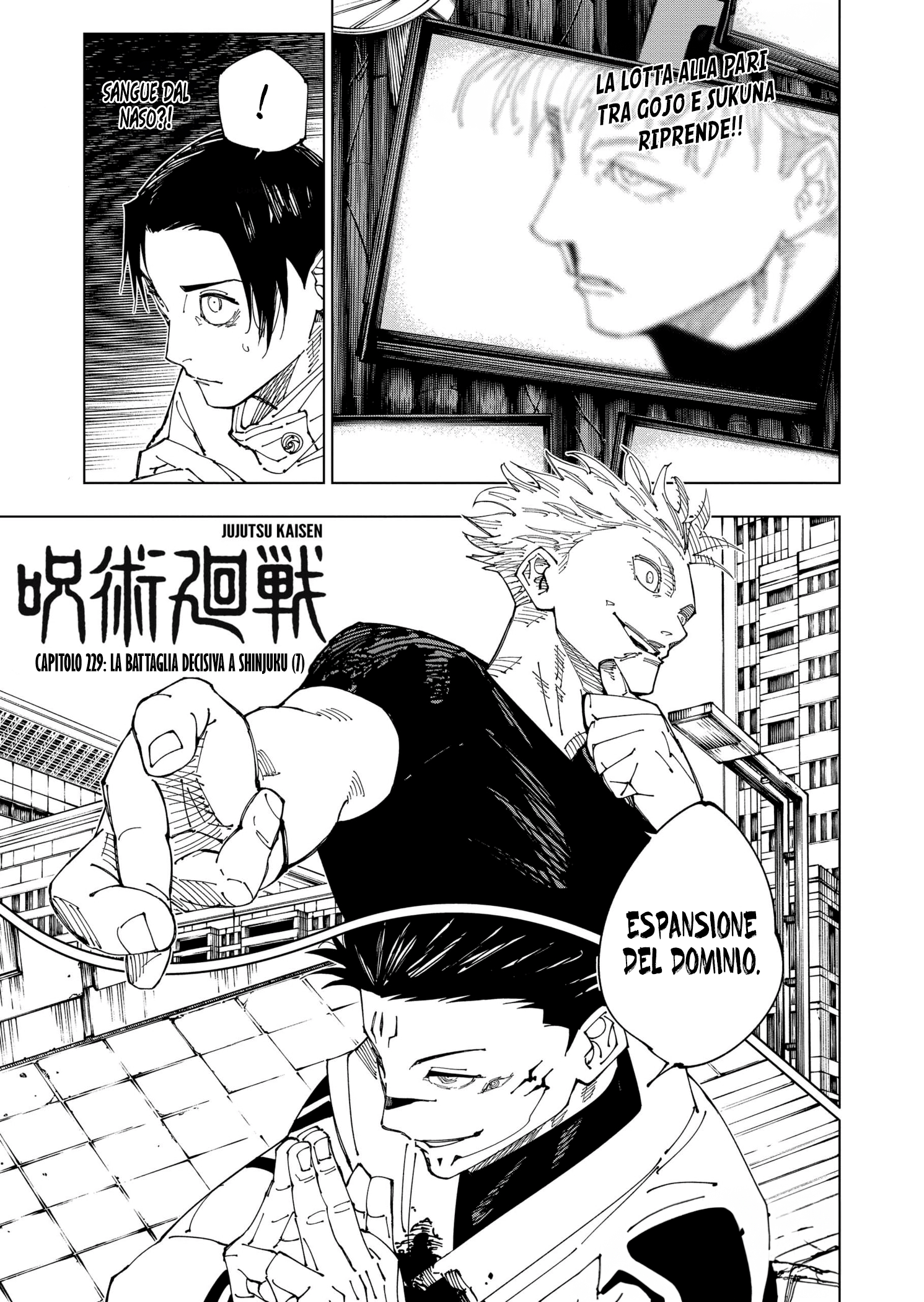 Read Jujutsu Kaisen (IT) Manga Online