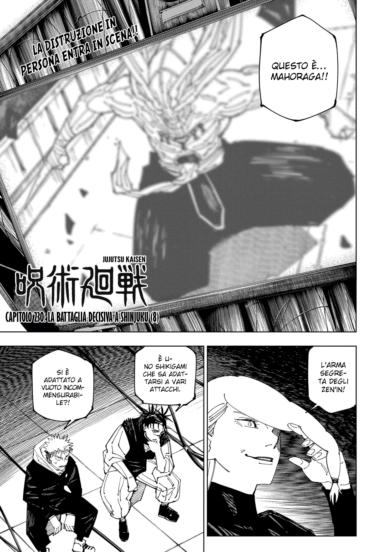 Read Jujutsu Kaisen (IT) Manga Online