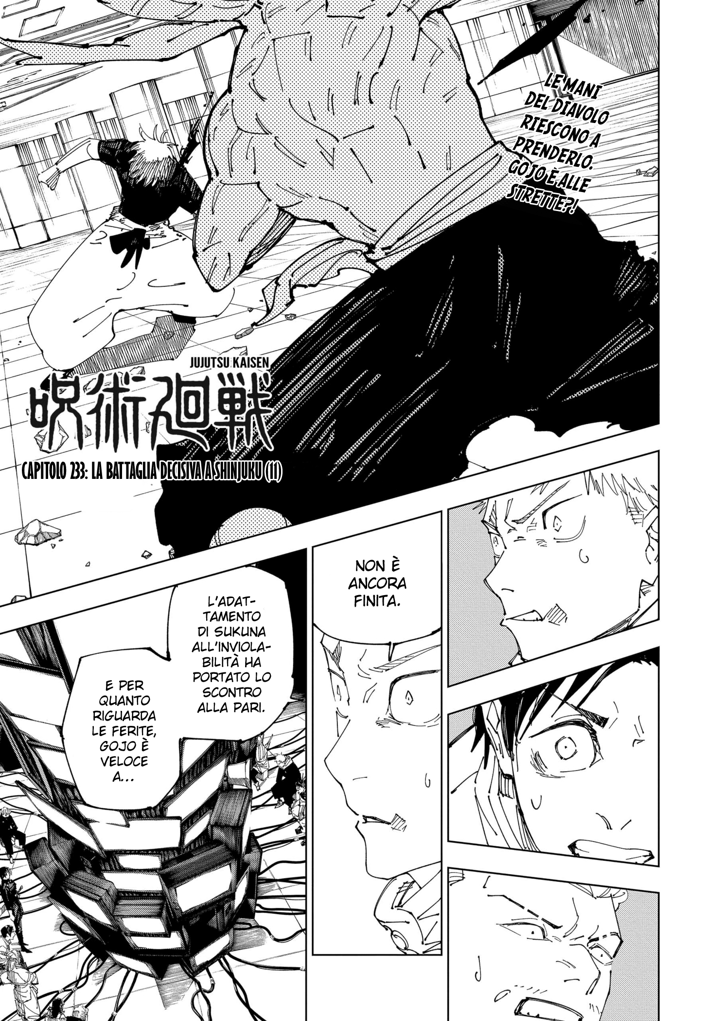 Read Jujutsu Kaisen (IT) Manga Online