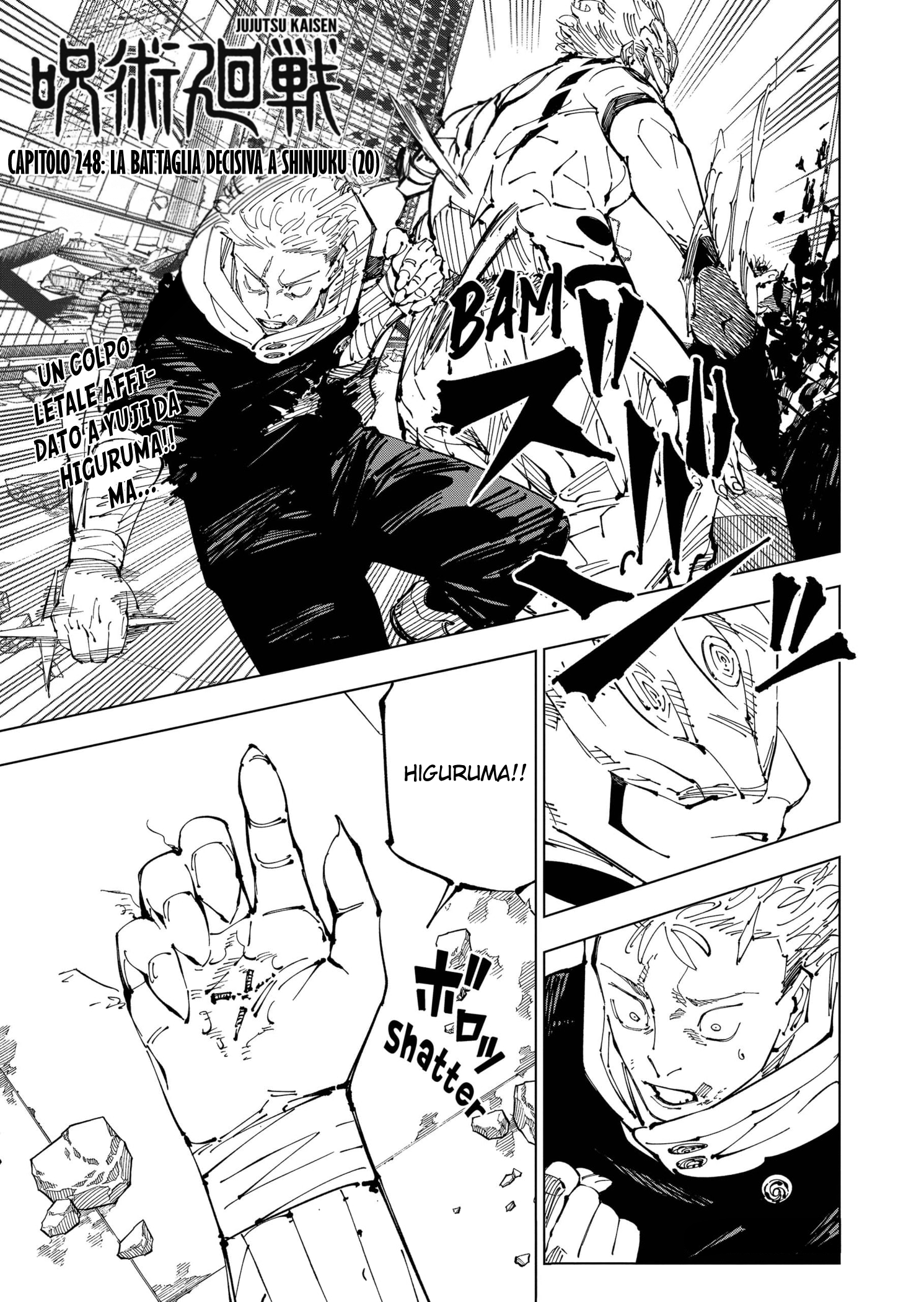 Read Jujutsu Kaisen (IT) Manga Online