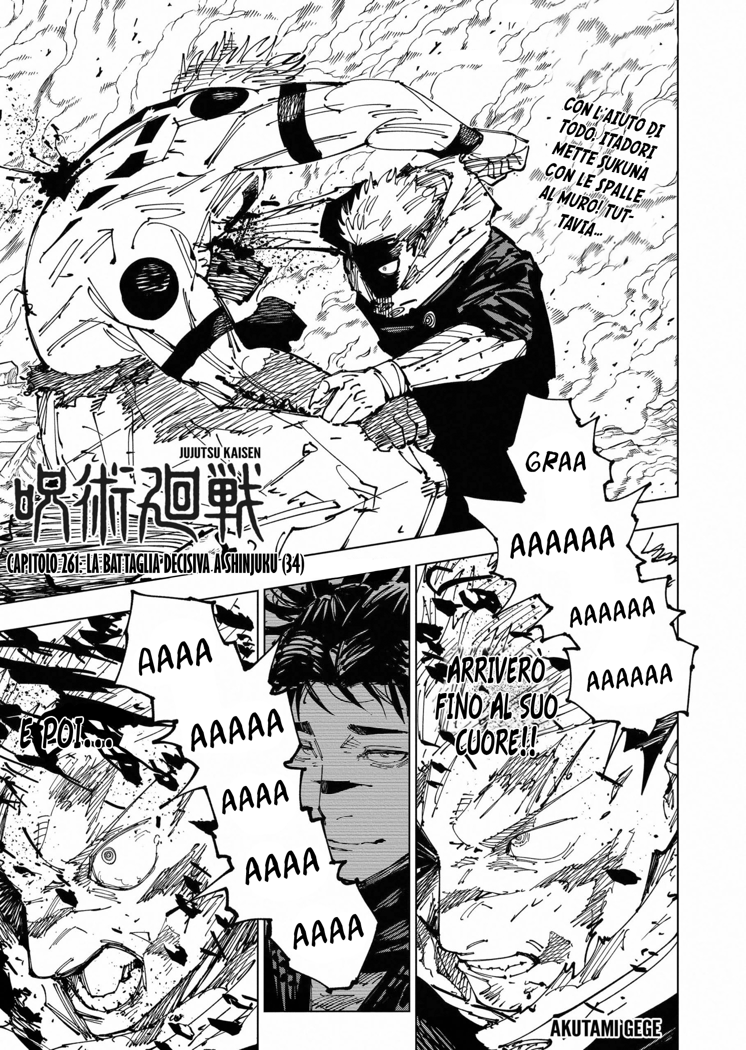 Read Jujutsu Kaisen (IT) Manga Online