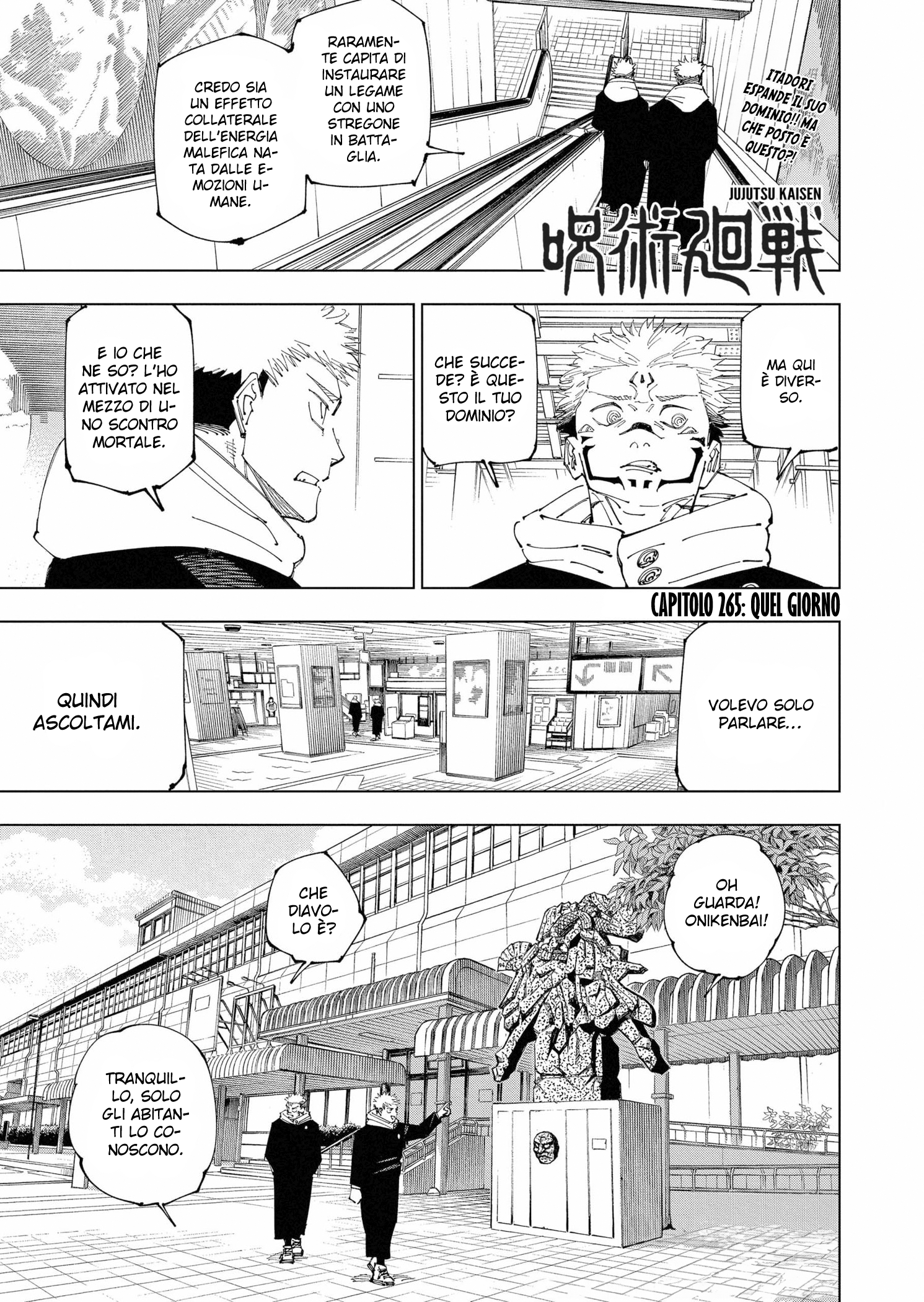 Read Jujutsu Kaisen (IT) Manga Online