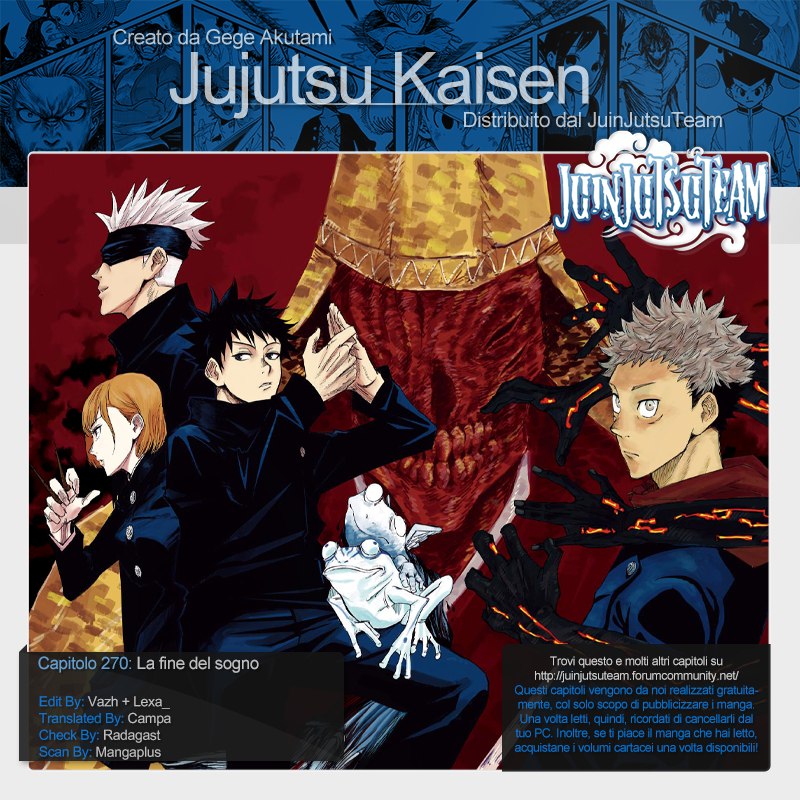 Read Jujutsu Kaisen (IT) Manga Online