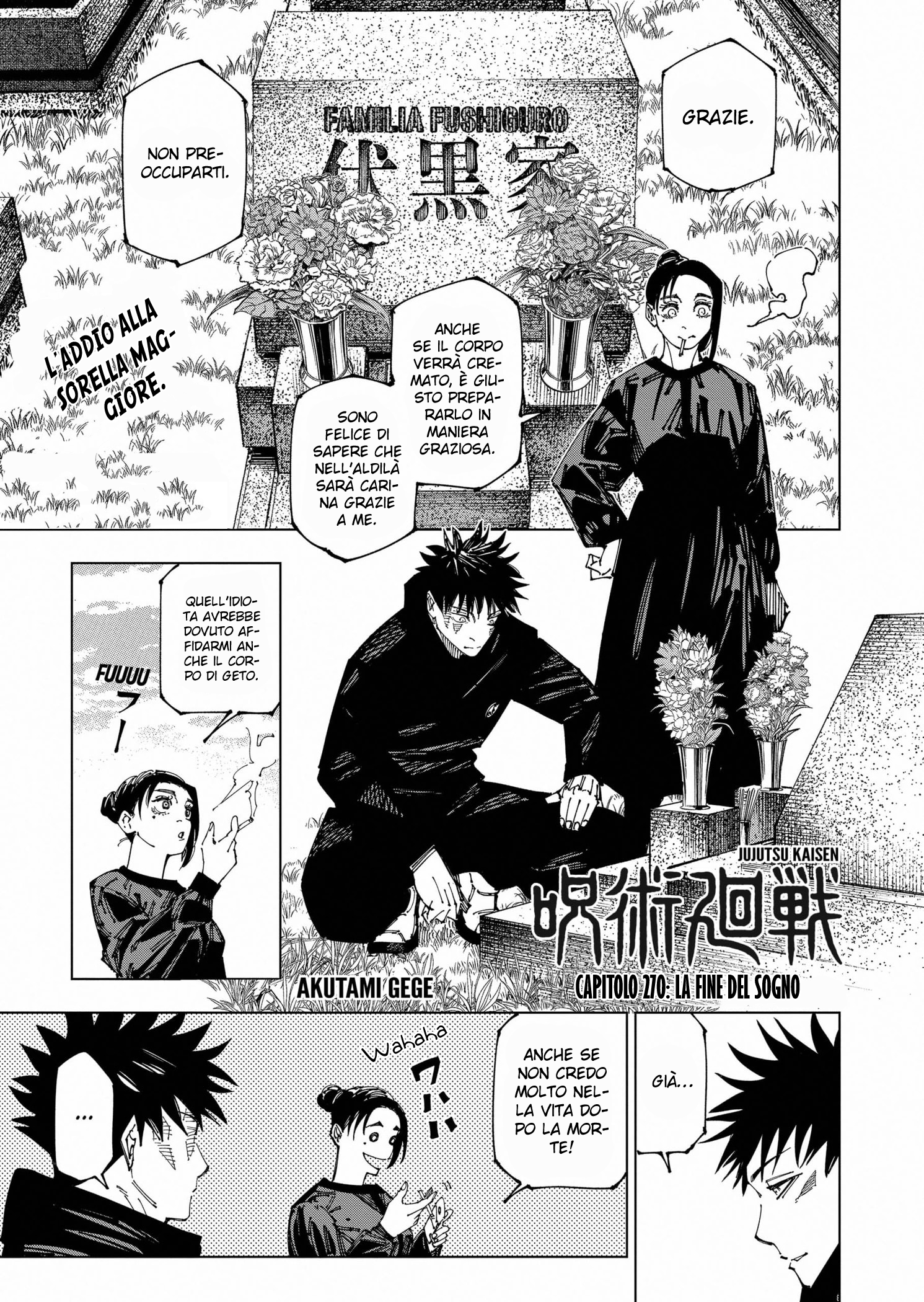 Read Jujutsu Kaisen (IT) Manga Online