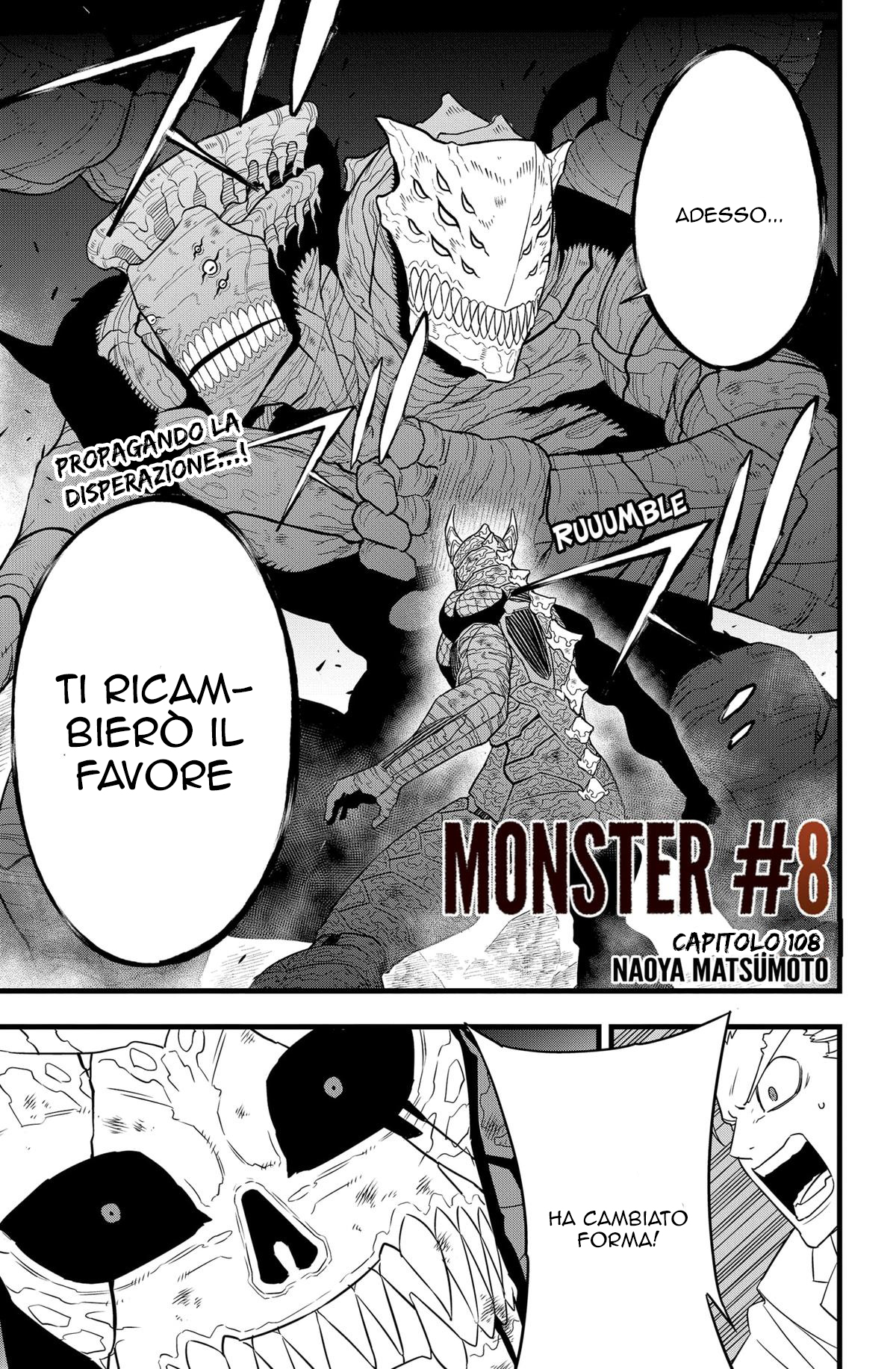 Read Kaiju No 8 (IT) Manga Online